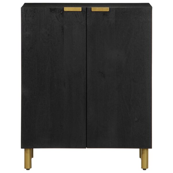 vidaXL Sideboard Black 60x33x75 cm Engineered Wood