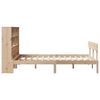 vidaXL Bookcase Bed without Mattress 140x200 cm Solid Wood Pine