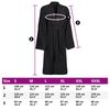 vidaXL Bathrobe KINN Black M Cotton