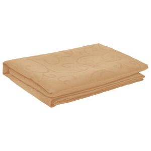 vidaXL Table Cloth Rectangular Beige 110 x 140 cm