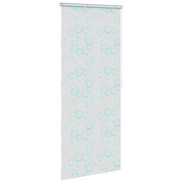 vidaXL Shower Roller Blind 80x240 cm Bubble