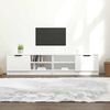 vidaXL 2 Piece TV Cabinet Set White 80x35x36,5 cm Engineered Wood