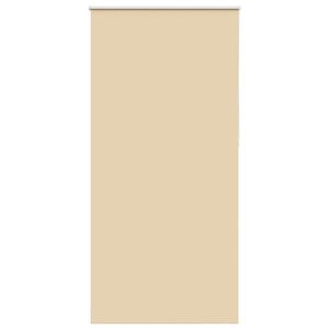 vidaXL Roller Blind Blackout Beige 105x230 cm Fabric Width 100.7 cm Polyester