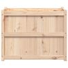 vidaXL Garden Planter 90x50x70 cm Solid Wood Pine