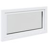 vidaXL Basement Window "RISOR" 110x70 cm Tilt&Turn DIN Left White