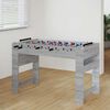 vidaXL Foosball Table Grey Sonoma 125 x 60.5 x 80 cm Engineered Wood