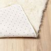vidaXL Shaggy Rug High Pile NAVARRA Cream 240x240 cm Polyester