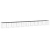 vidaXL Chicken Cage with Roof Anthracite 1003x98x90 cm Galvanised Steel