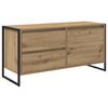 vidaXL TV Cabinet 100 x 36 x 49.5 cm Artisan Oak Engineered Wood