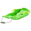 vidaXL Sledge with Brakes Green 87x40x18 cm Polypropylene