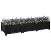 vidaXL Raised Bed 120x40x23 cm Polypropylene