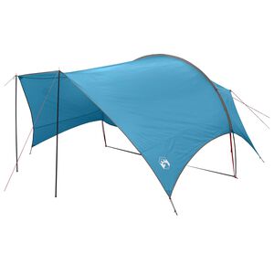vidaXL Camping Tarp Water-resistant Blue 550 x 400 x 230 cm