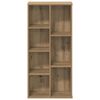 vidaXL Bookcase Artisian Oak 50x25x105 cm Engineered Wood