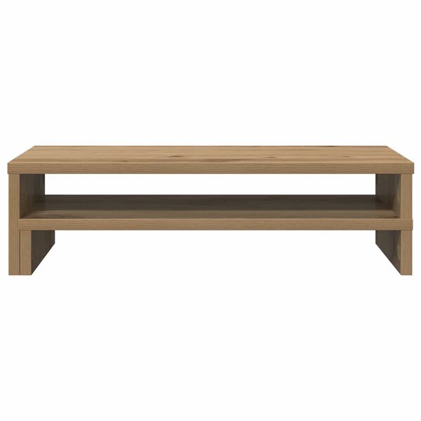 vidaXL Monitor Stand Artisian Oak 54x22x15 cm Engineered Wood