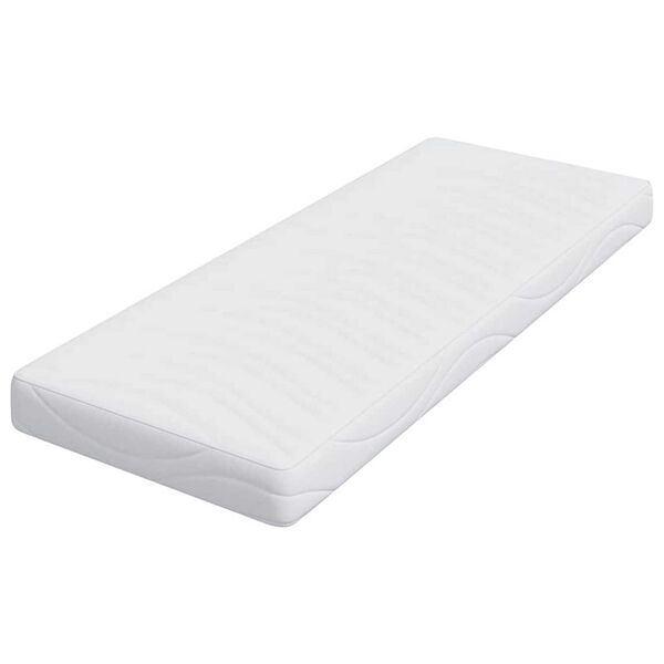 vidaXL Mattress White 80 x 200 cm Gel-Infused Foam