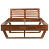 vidaXL Bed Frame without Mattress Solid Acacia Wood 140x200 cm