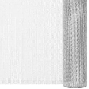 vidaXL Mesh Screen Aluminium 112X500 cm Silver