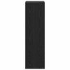 vidaXL Room Divider Bookcase Black Oak 99 x 29 x 99 cm Engineered Wood