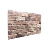 vidaXL 3D Wall Panels 10 pcs Brown 100x50 cm EPS