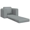 vidaXL Sofa Bed Light grey 98 x 71 x 83 cm Fabric