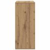 vidaXL Book Cabinet Artisan Oak 60x30x71.5 cm Engineered Wood