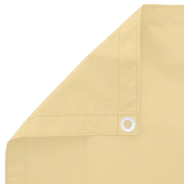 vidaXL Balcony Screen PU coated oxford alu