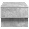 vidaXL Coffee Table Concrete Grey 80 x 46 x 35 cm Engineered Wood