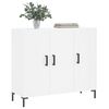 vidaXL Sideboard White 90x34x80 cm Engineered Wood