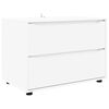 vidaXL Storage Cabinet White 80 x 48 x 57 cm Engineered Wood