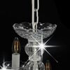 vidaXL Chandelier 2-layer White 15 x E14 Bulbs