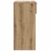 vidaXL Console Table Artisan Oak 90x36x75 cm Engineered Wood