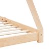 vidaXL Kids Bed Frame Solid Pine Wood 80x160 cm