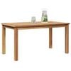 vidaXL Coffee Table Brown 90 x 50 x 45.5 cm Solid Teak Wood