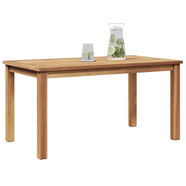 vidaXL Coffee Table Brown 90 x 50 x 45.5 cm Solid Teak Wood