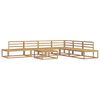 vidaXL 7 pcs Outdoor Sofa Set White
