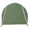 vidaXL Family Tent Tunnel 6-Person Green Waterproof