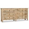 vidaXL Sideboard Solid Mango Wood 200x40x90 cm