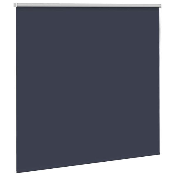 vidaXL Roller Blind Blackout Marine 155x130 cm Fabric Width 151.6 cm Polyester