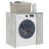 vidaXL Wash Machine Cabinet Concrete 87 x 60 x 89 cm Engineered wood