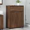 vidaXL Bathroom Cabinet Brown Oak 72.5 x 36.5 x 100 cm Engineered Wood