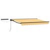 vidaXL Electric Retractable Awning Sand 3 x 2.5 m