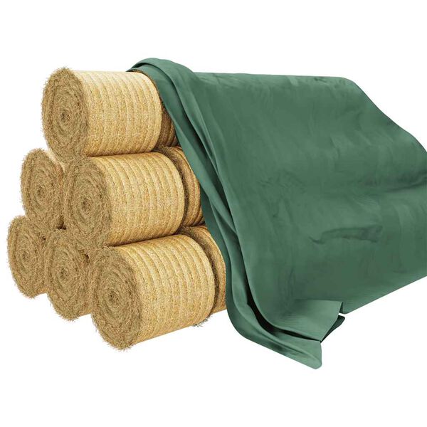 vidaXL Haystack Tarp 9.8x6 m 140 g/m² Polypropylene