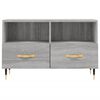 vidaXL TV Cabinet Grey Sonoma 80x36x50 cm Engineered Wood