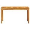 vidaXL Garden Dining Set 5 pcs Brown Solid Acacia Wood