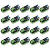 vidaXL Ratchet Tie Down Straps 20 pcs 800 daN 6 m Green