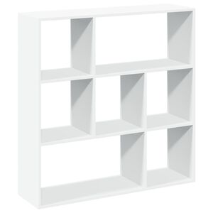 vidaXL Room Divider Bookcase White 102x29x103,5 cm Engineered Wood