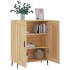 vidaXL Sideboard Sonoma Oak 69.5x34x90 cm Engineered Wood