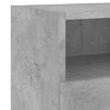 vidaXL TV Wall Cabinets 2 pcs Concrete Grey 60x30x30 cm Engineered Wood