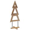 vidaXL Christmas Tree with Stand Brown 149.5 cm Solid teak wood