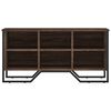 vidaXL Shoe Cabinet Brown Oak 90x38x45.5 cm Engineered Wood